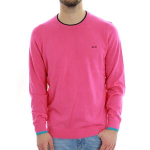 MAGLIA PROFILI SUN68 FUXIA